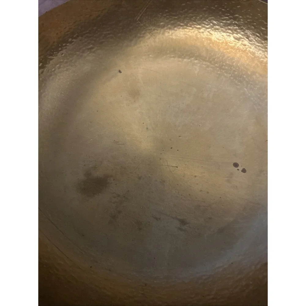 Thai Traditional Wok Brass Pan Home Cooking Food & Dessert Medium Size Thai Chef